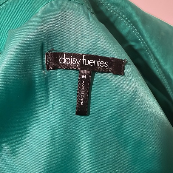 Daisy Fuentes Green Jacket - Picture 8 of 9
